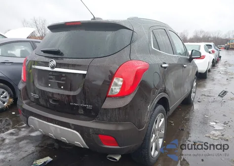 2016 Buick Encore Leather из США, поврежденный, VIN KL4CJGSB6GB643057